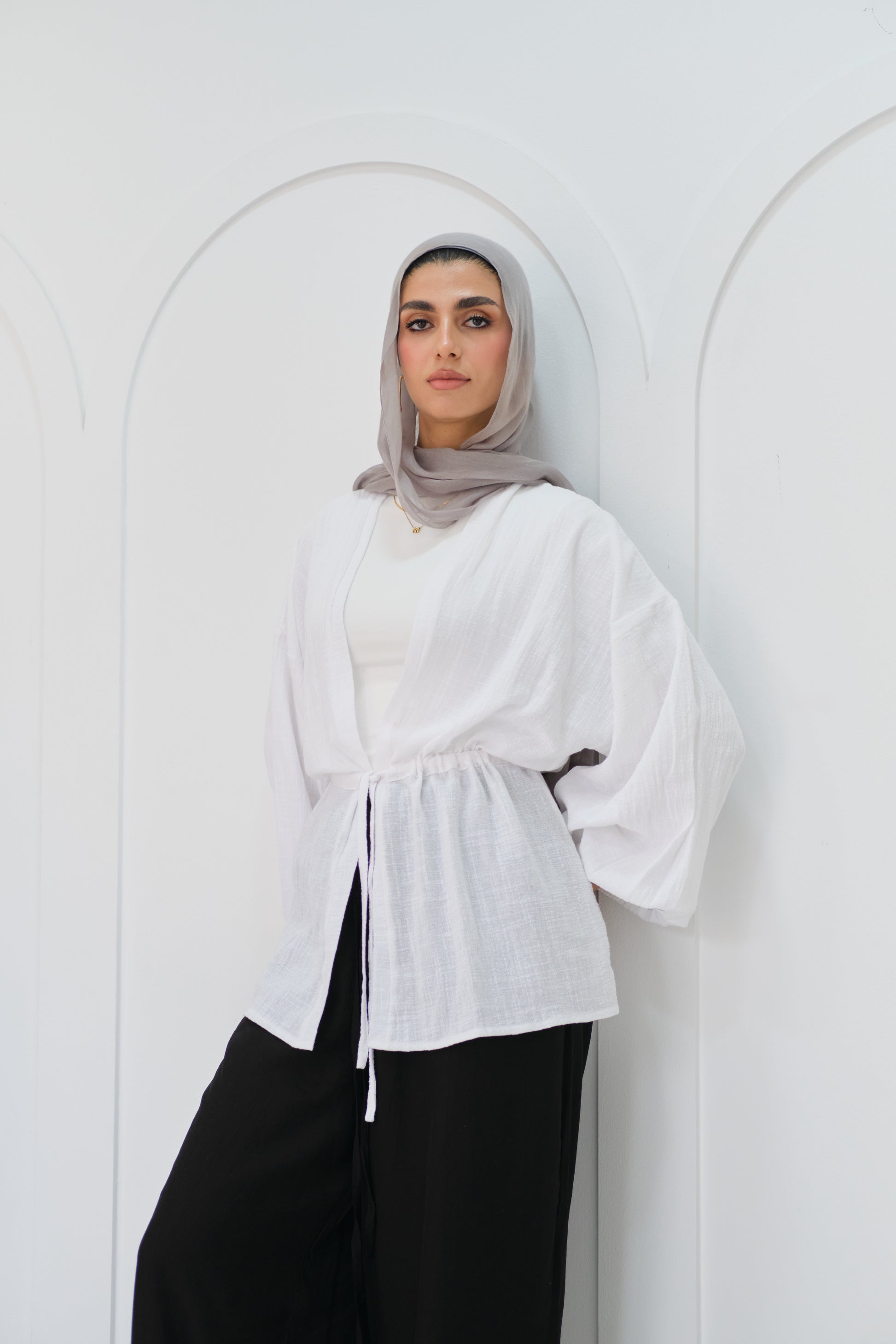Daylight Cardigan-white