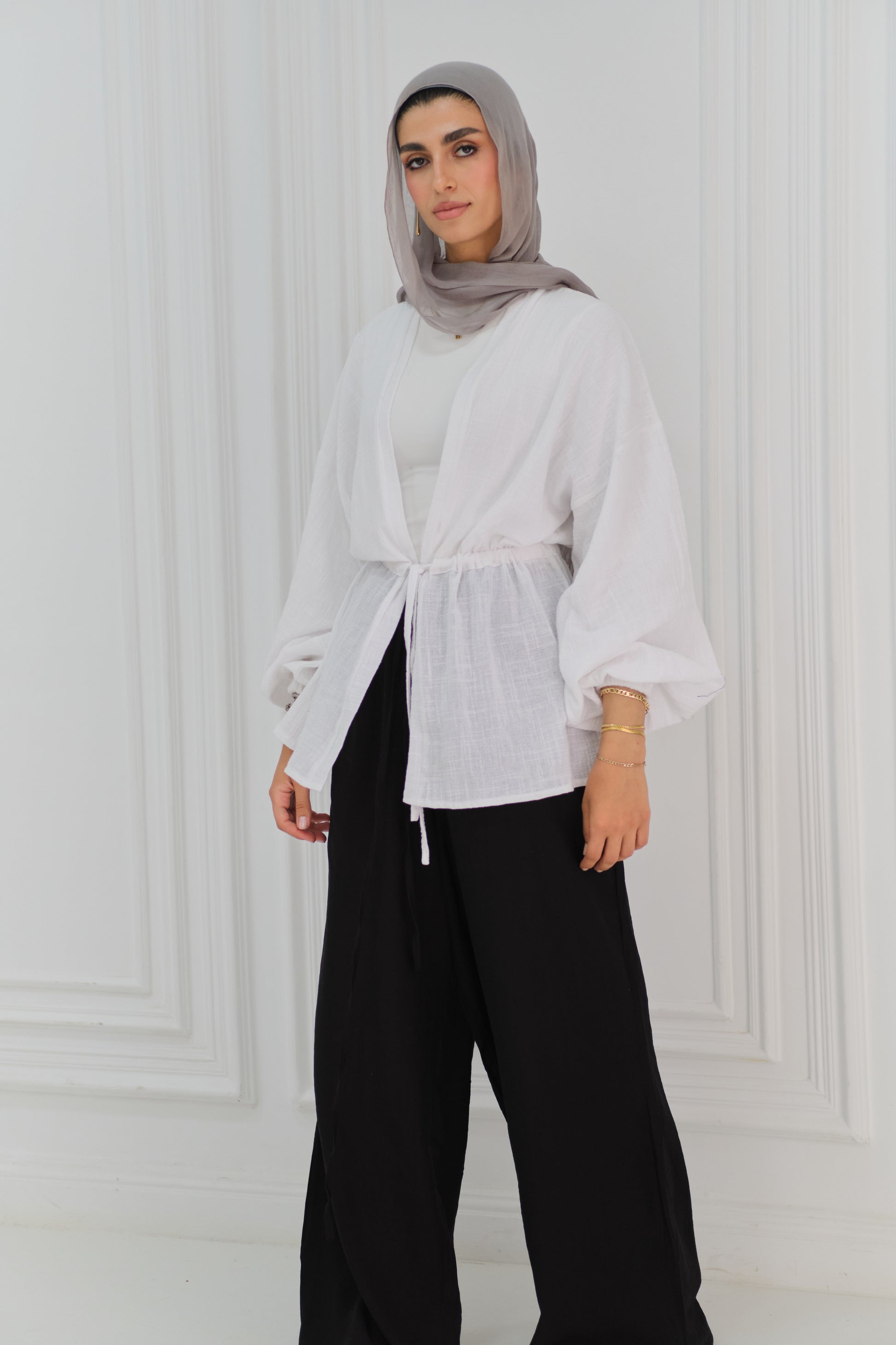 Daylight Cardigan-white