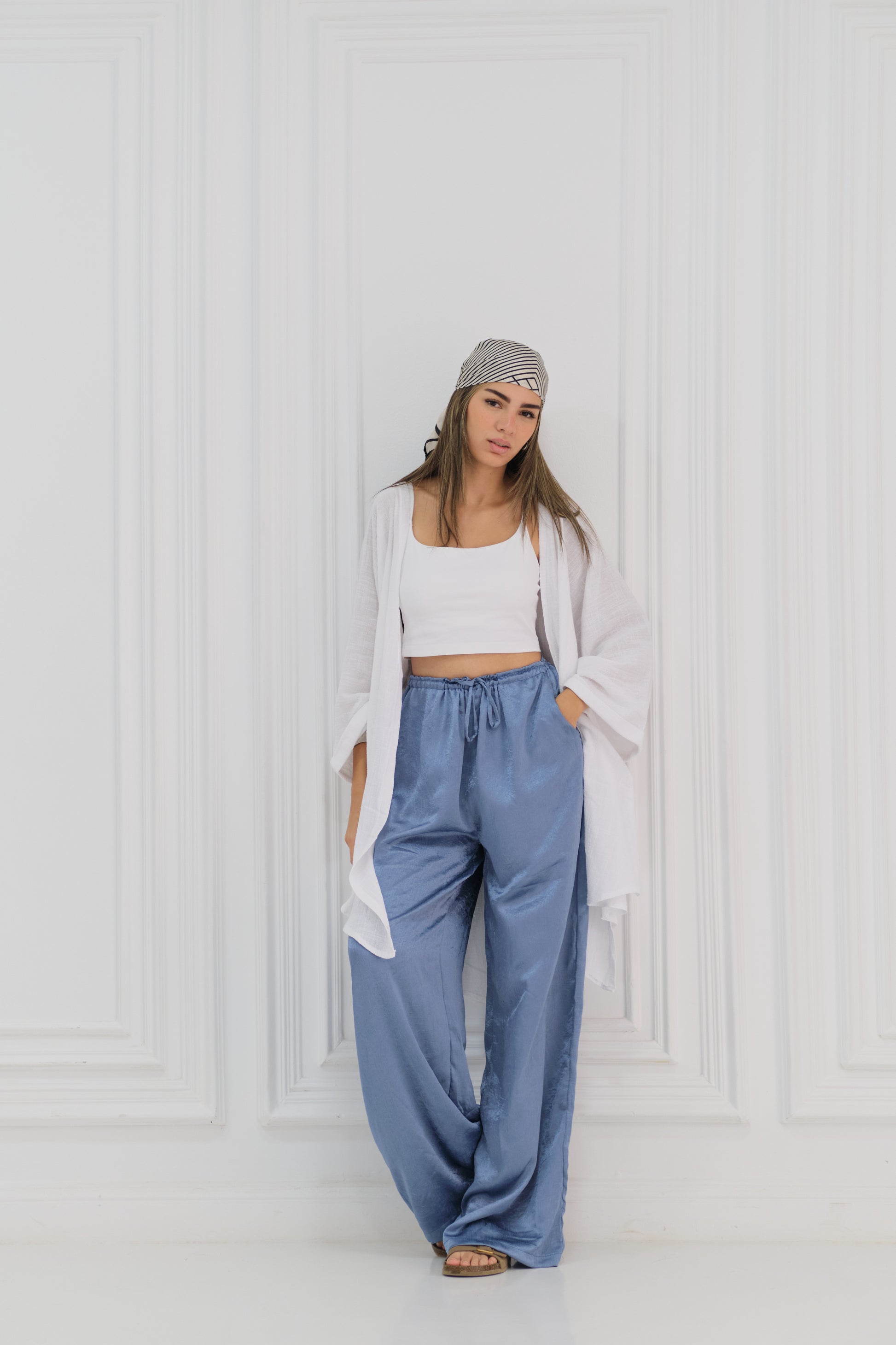 Satin Pants