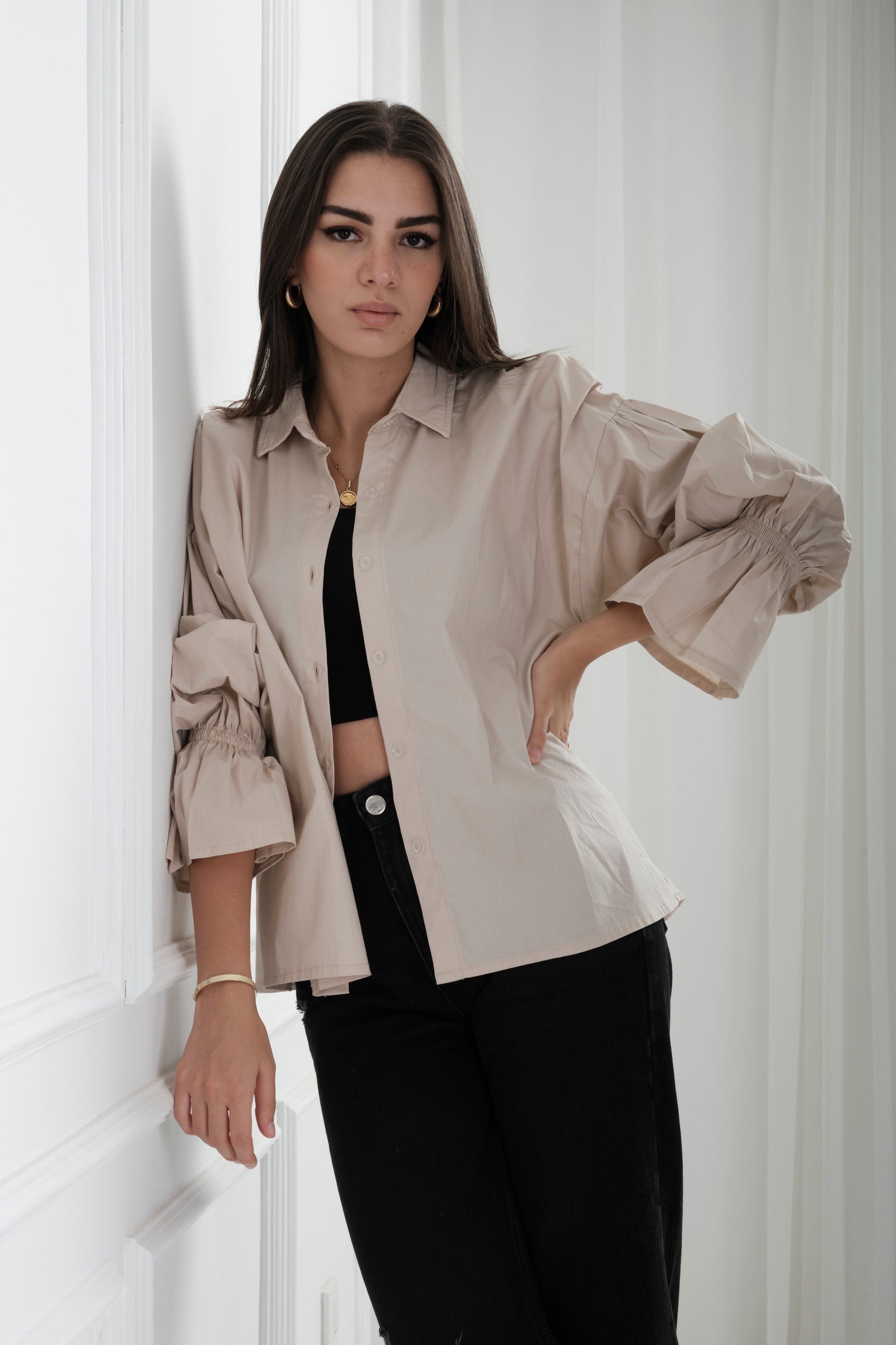 Puffy Sleeve Shirt
