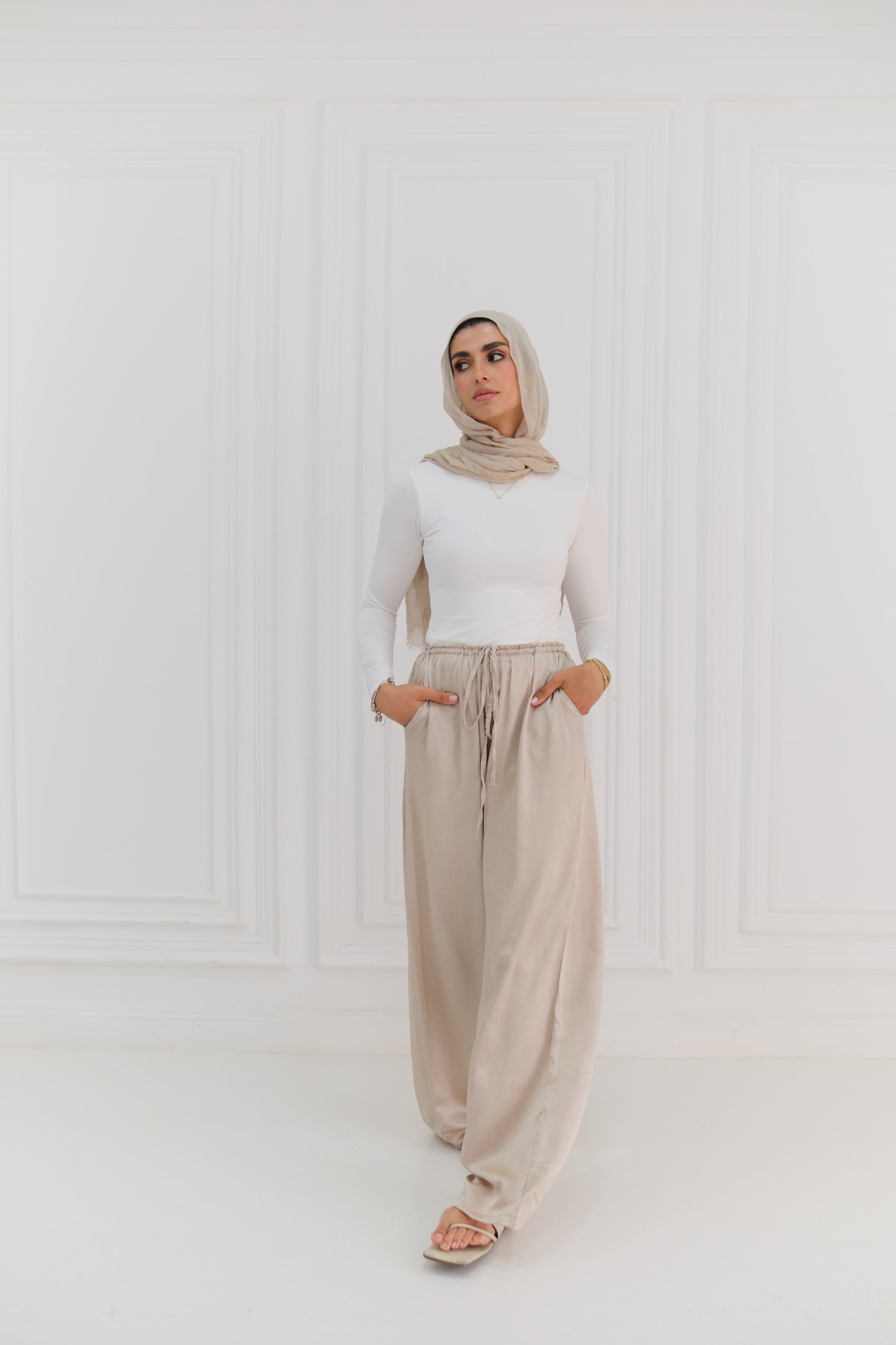 Satin Pants