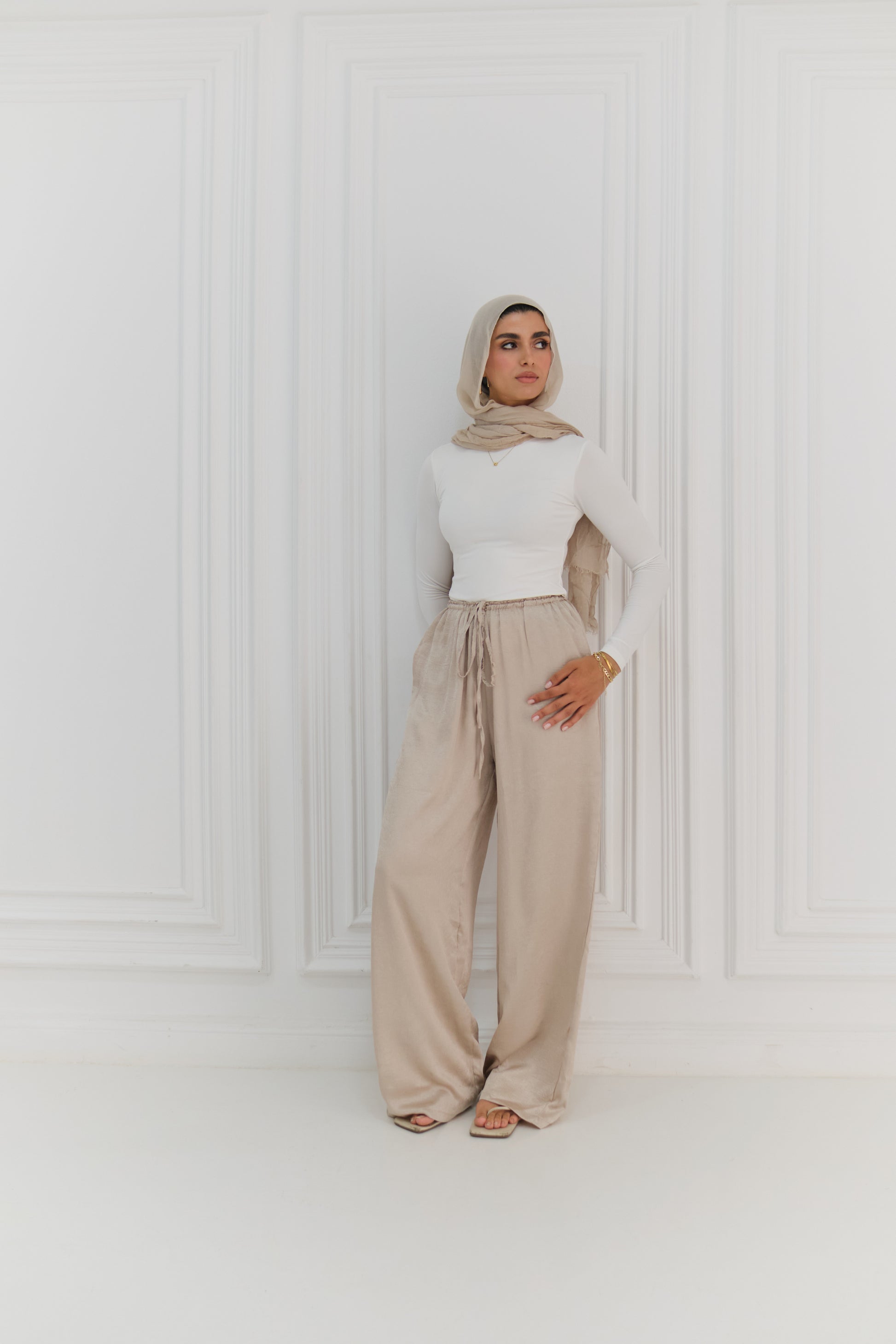 Satin Pants