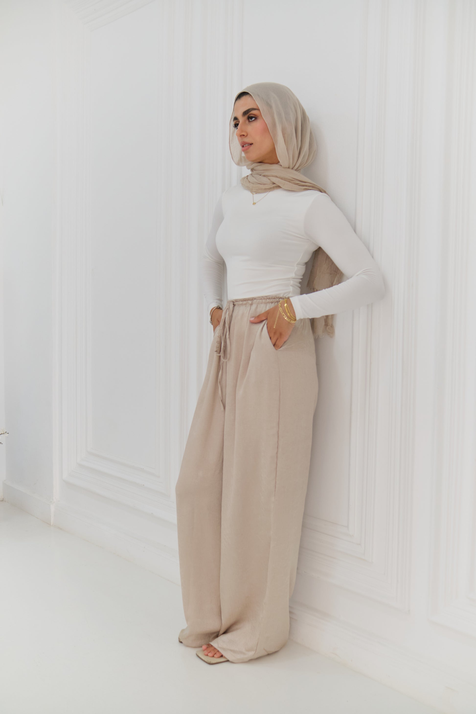 Satin Pants
