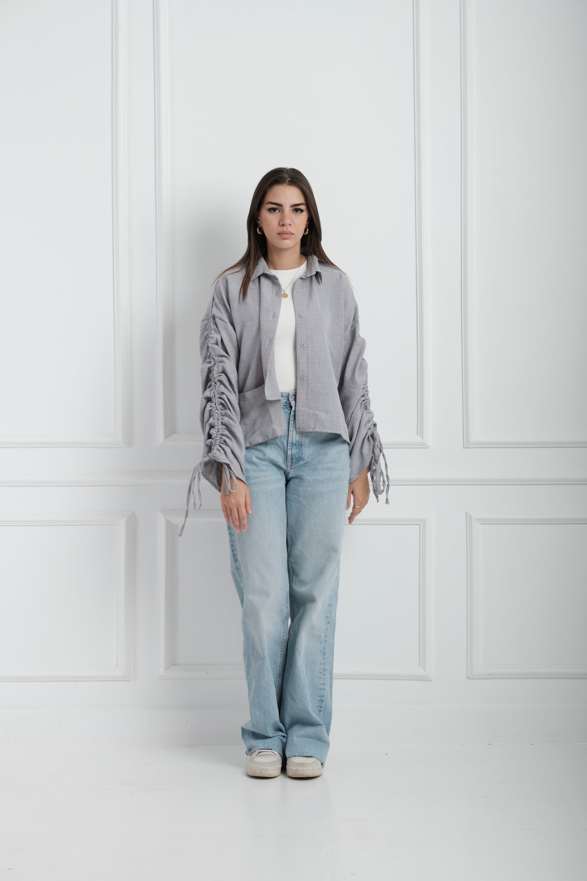 Asymmetrical shirt