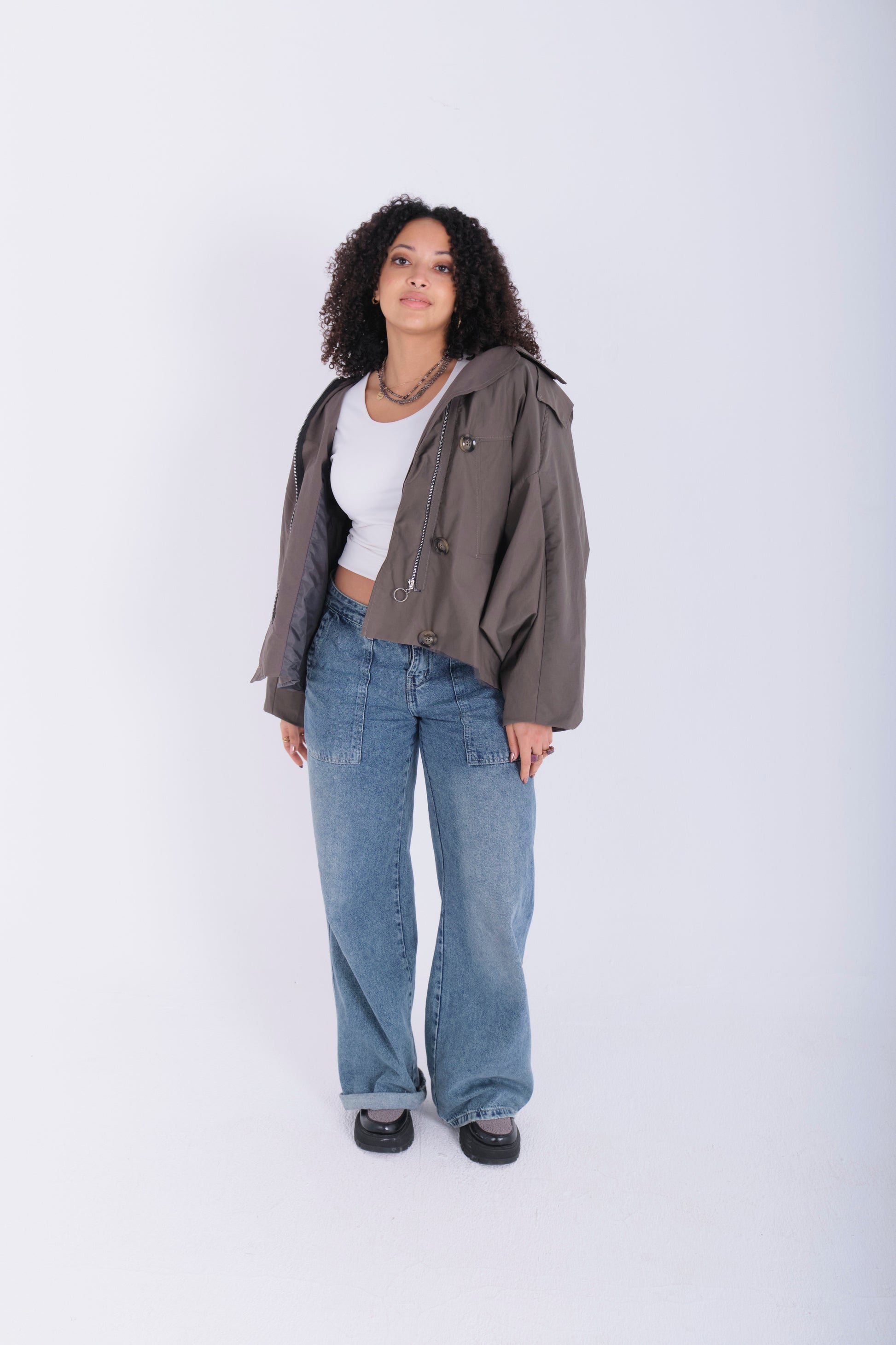 Grace Jacket-Gray