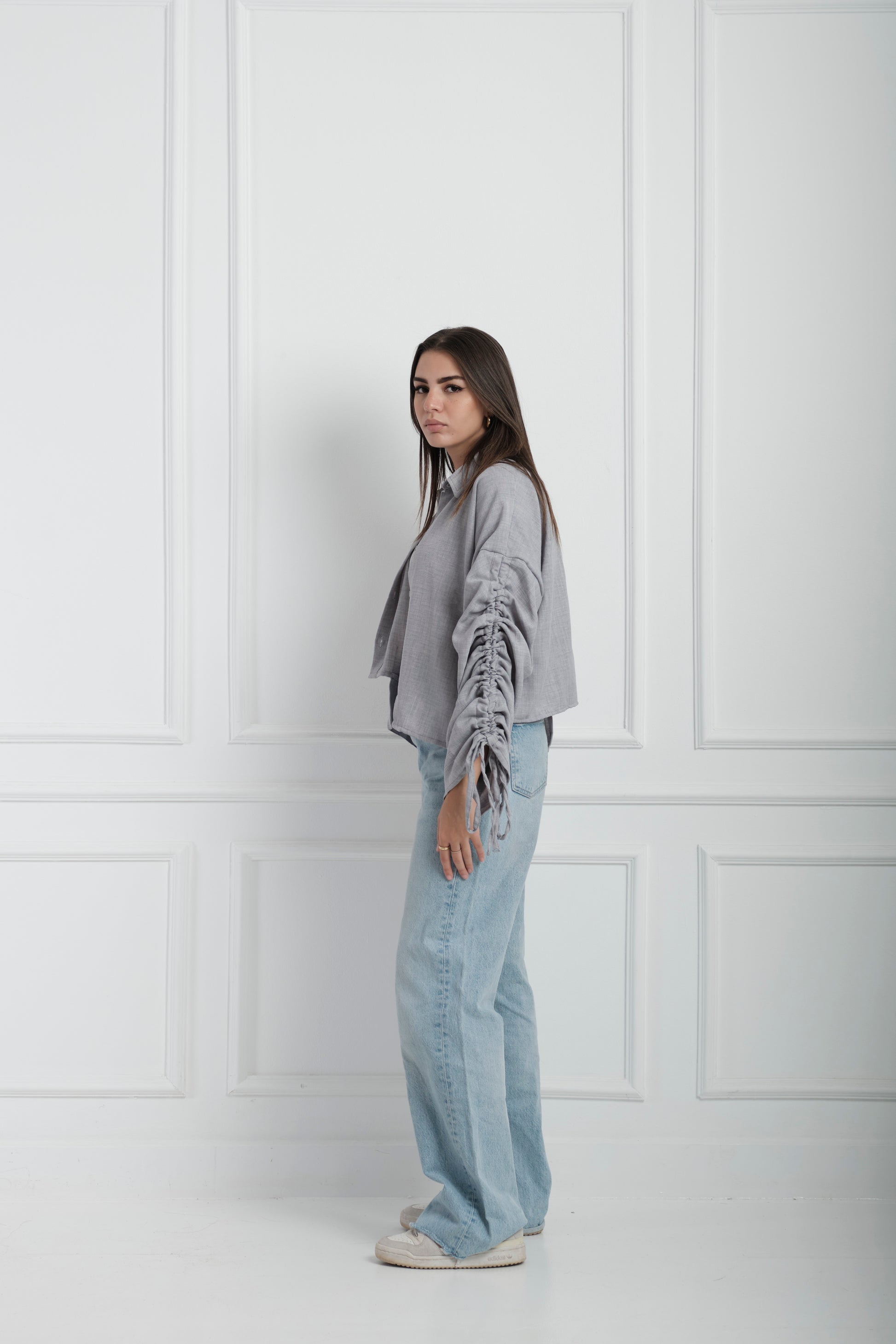 Asymmetrical shirt