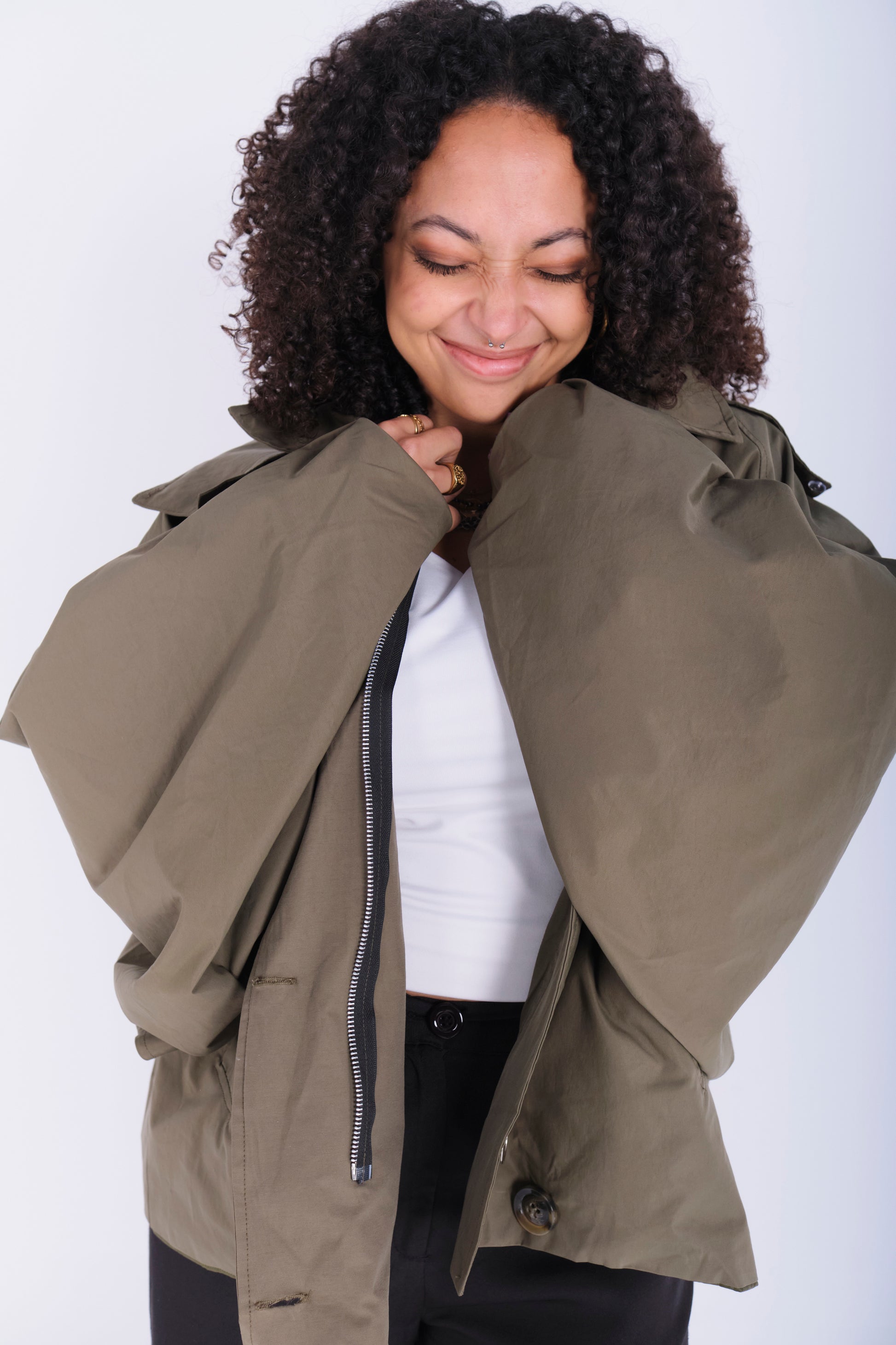 Grace Jacket-Olive