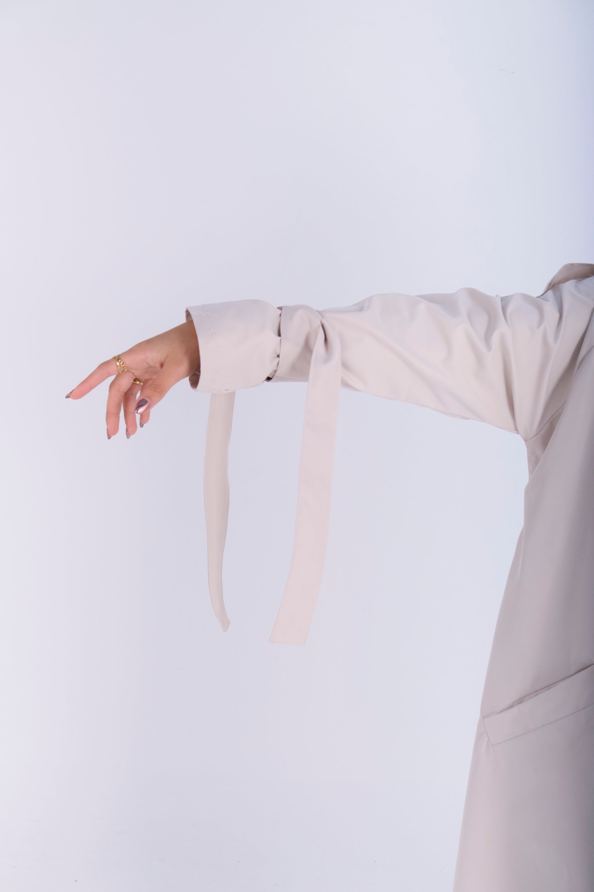 Trench Coat-Creamy