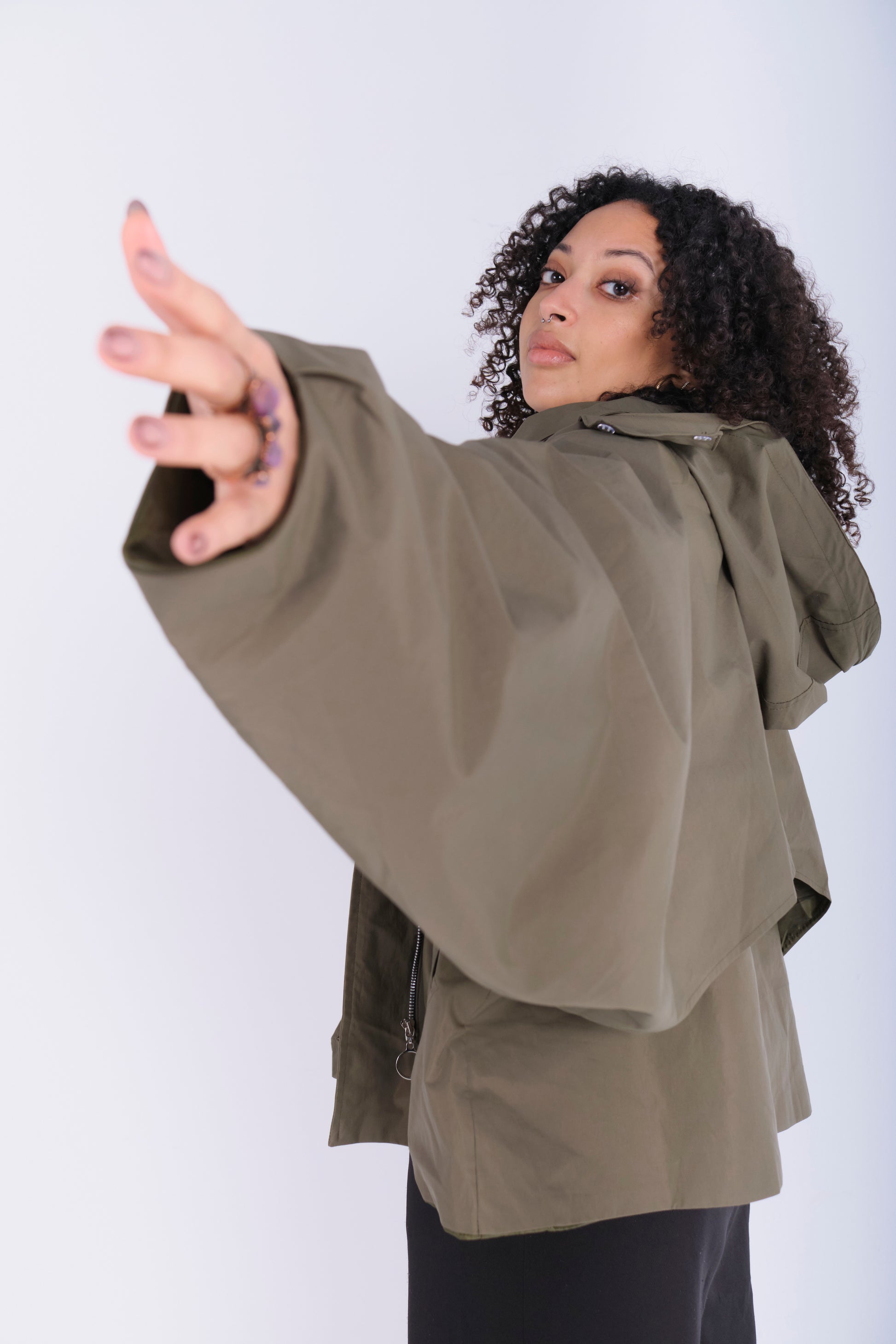 Grace Jacket-Olive
