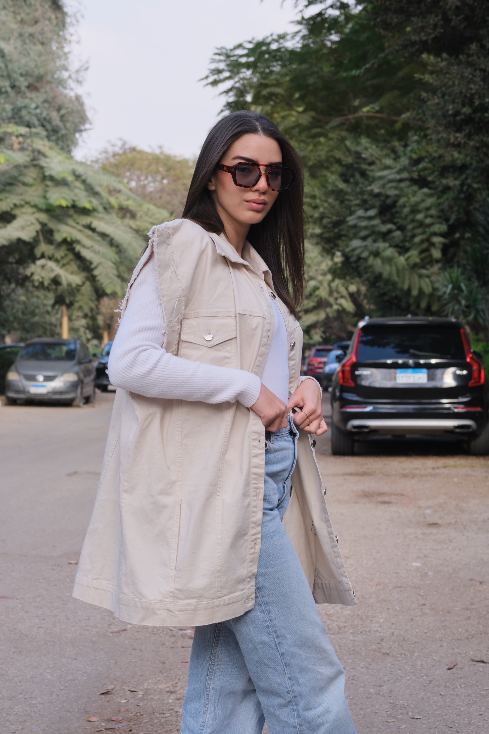 Creamy Vest