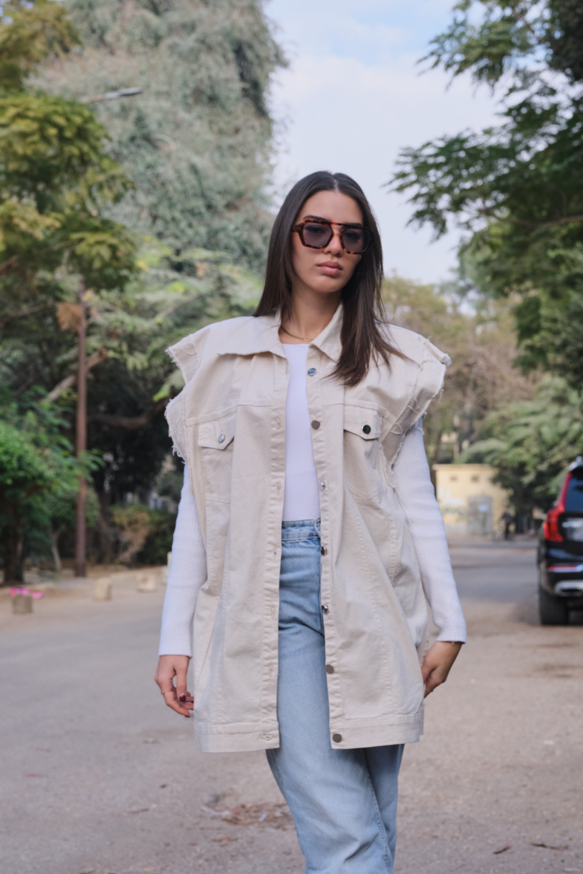Creamy Vest