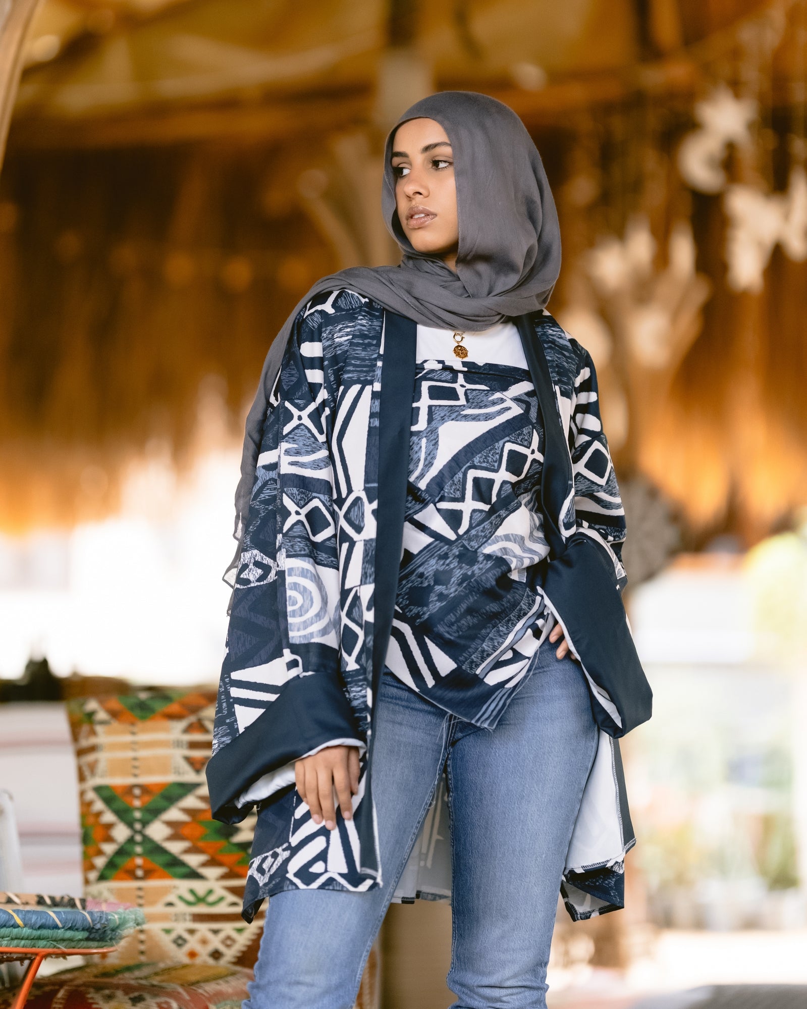 Afro Kimono