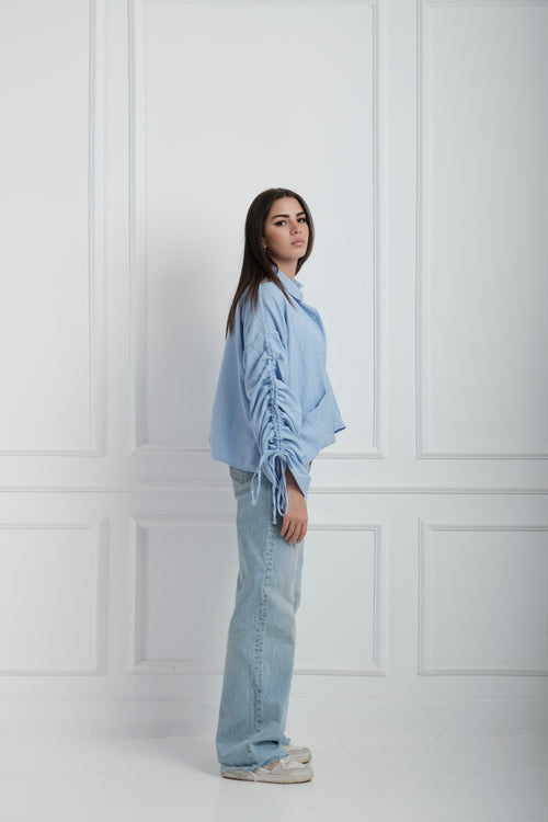 Asymmetrical shirt