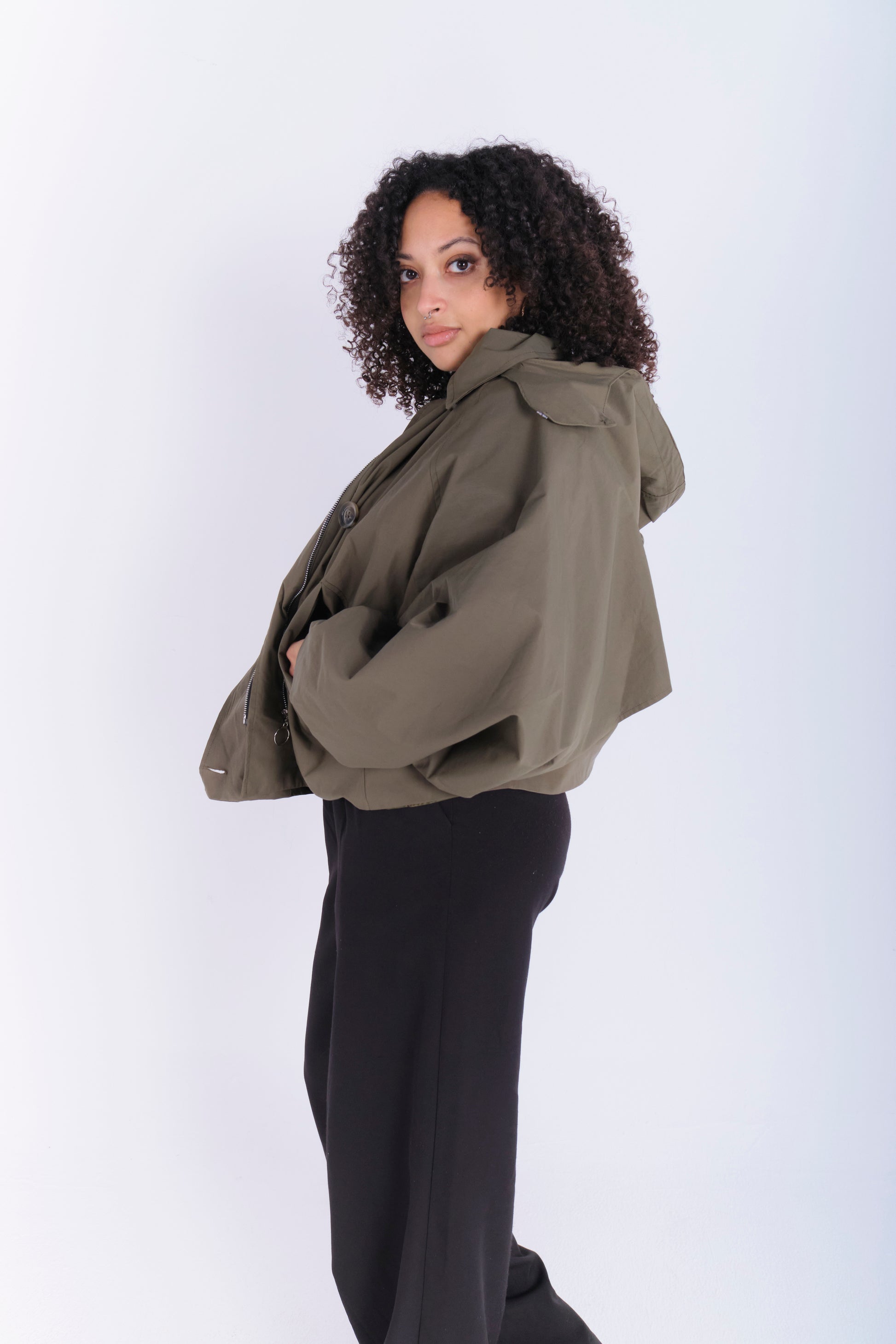 Grace Jacket-Olive