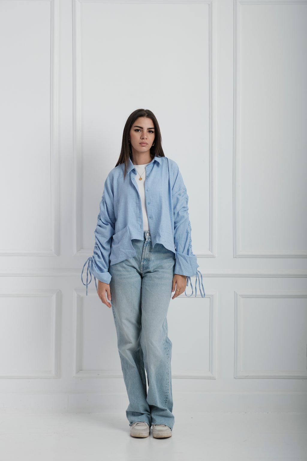 Asymmetrical shirt